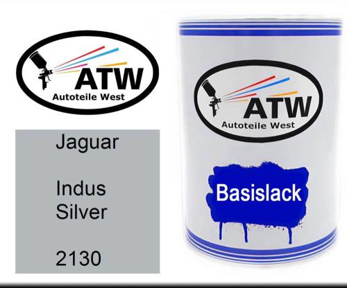 Jaguar, Indus Silver, 2130: 500ml Lackdose, von ATW Autoteile West.